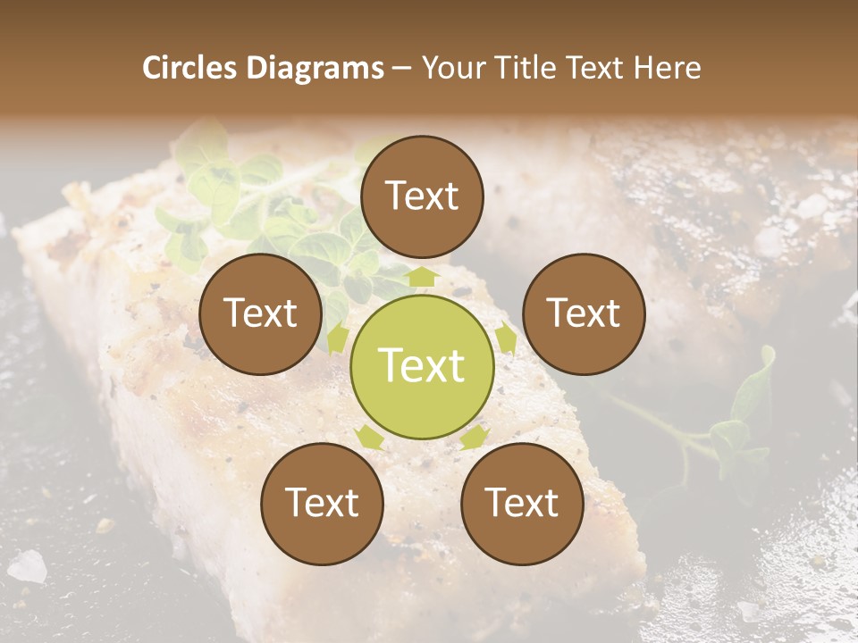 Fresh Iron Pan Orange PowerPoint Template