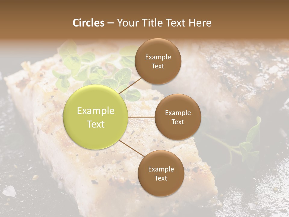 Fresh Iron Pan Orange PowerPoint Template