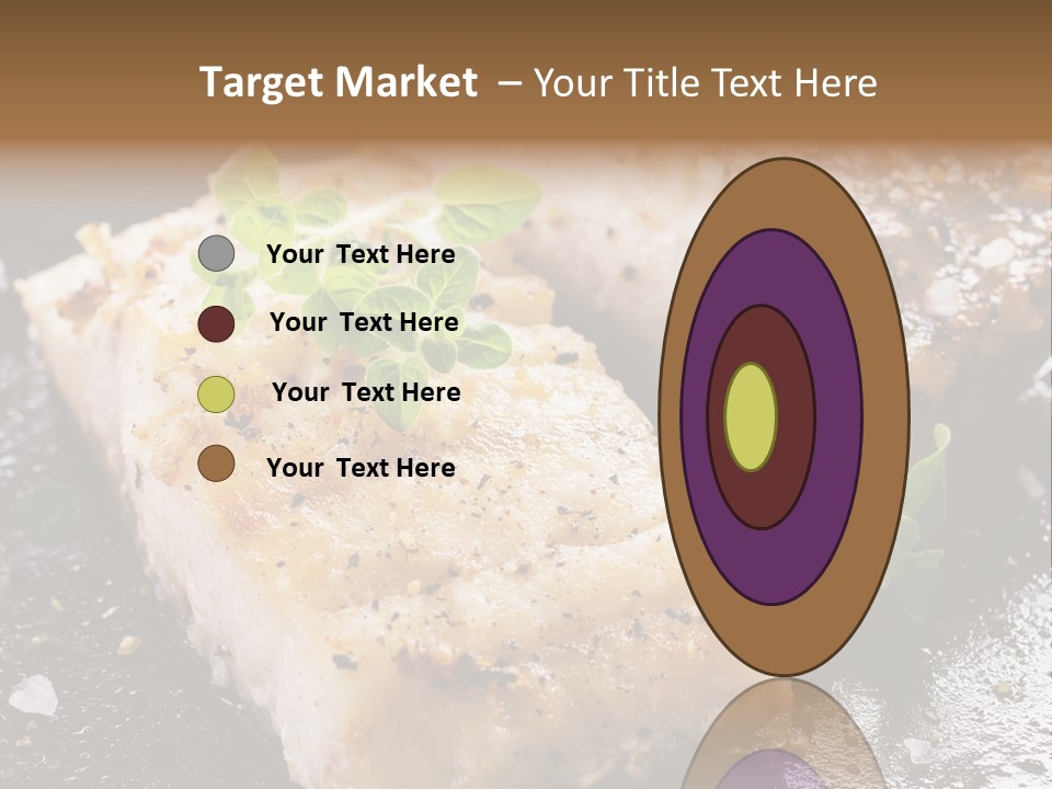 Fresh Iron Pan Orange PowerPoint Template