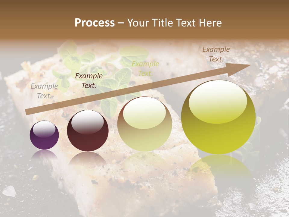 Fresh Iron Pan Orange PowerPoint Template