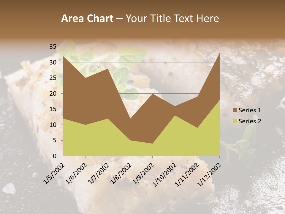 Fresh Iron Pan Orange PowerPoint Template
