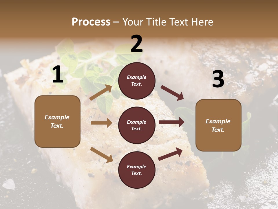 Fresh Iron Pan Orange PowerPoint Template
