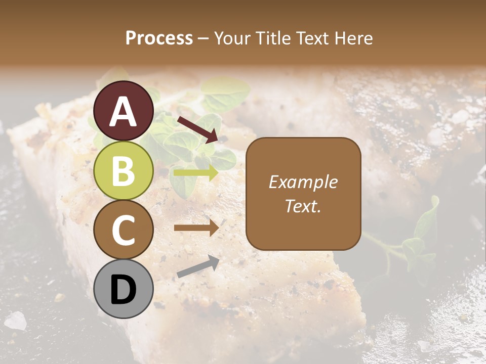 Fresh Iron Pan Orange PowerPoint Template