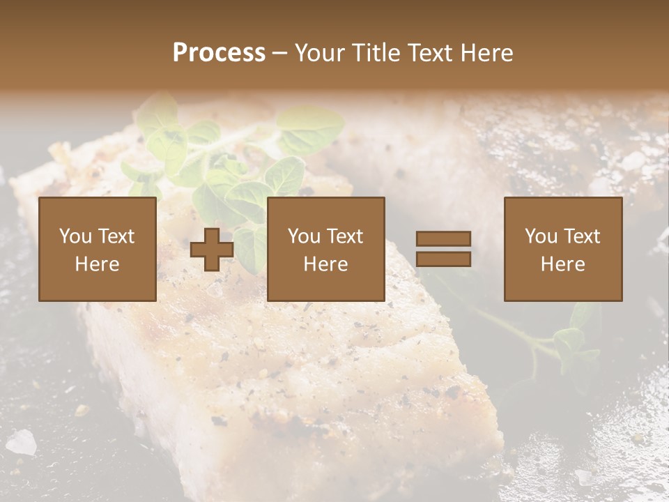 Fresh Iron Pan Orange PowerPoint Template