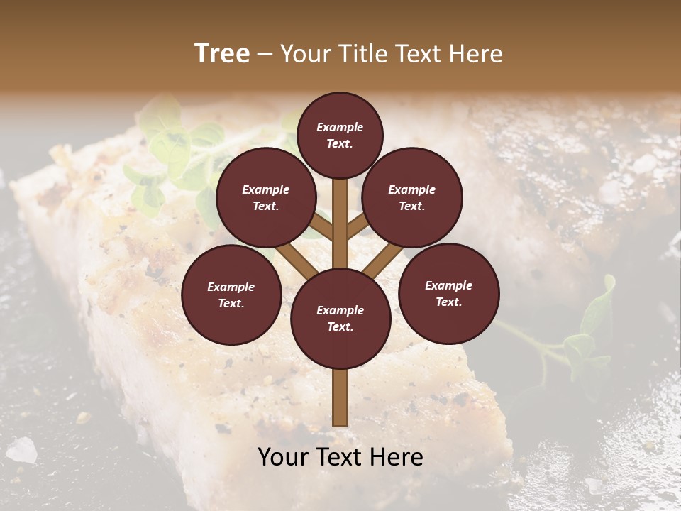 Fresh Iron Pan Orange PowerPoint Template