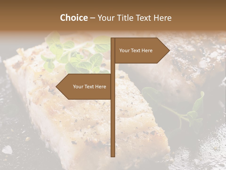 Fresh Iron Pan Orange PowerPoint Template