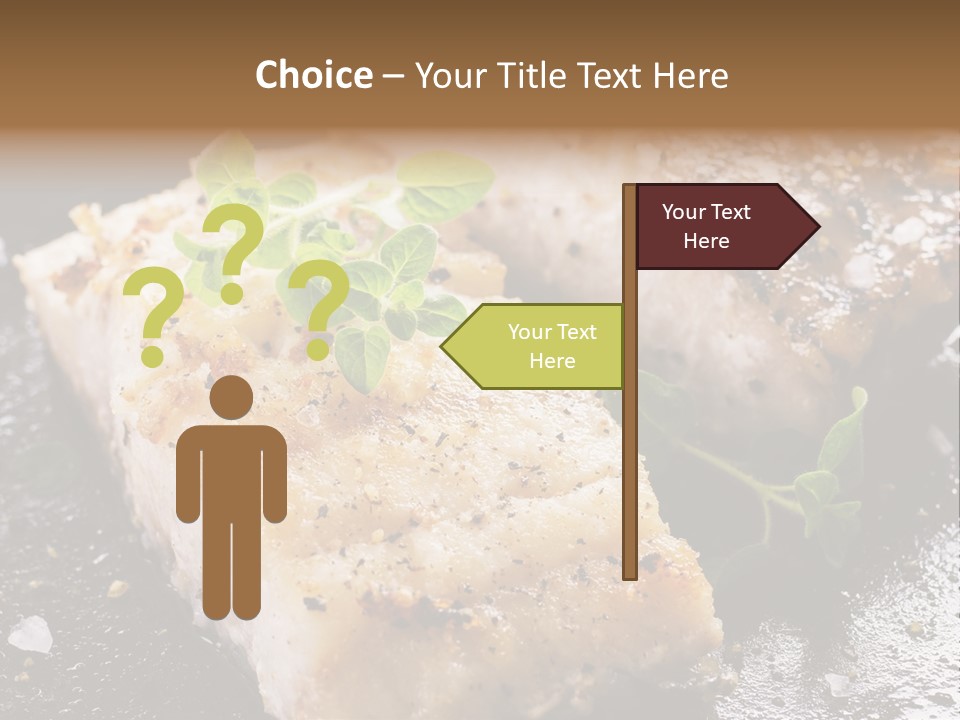 Fresh Iron Pan Orange PowerPoint Template