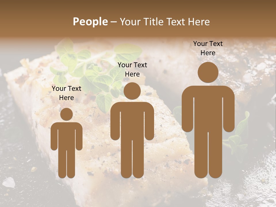 Fresh Iron Pan Orange PowerPoint Template