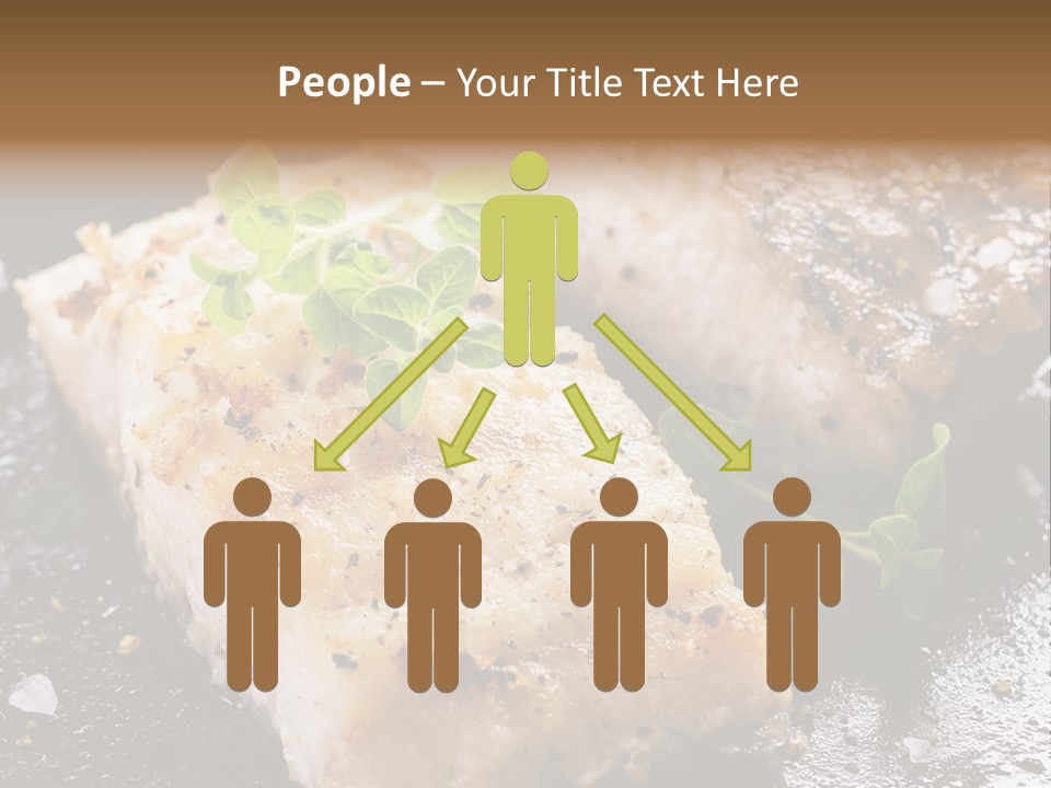 Fresh Iron Pan Orange PowerPoint Template