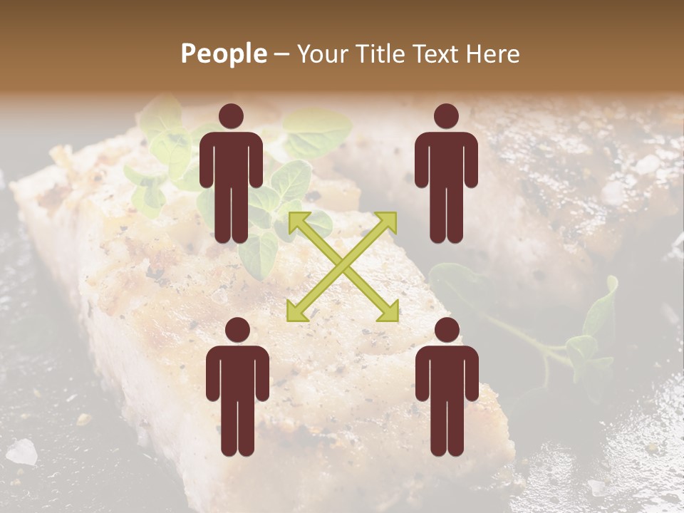 Fresh Iron Pan Orange PowerPoint Template