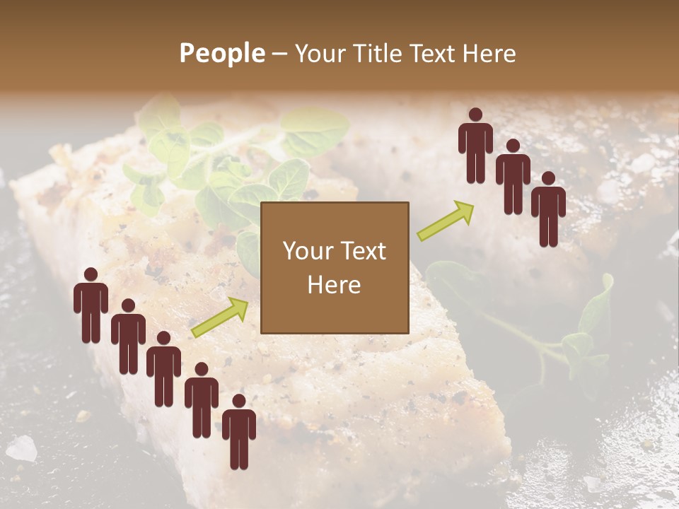 Fresh Iron Pan Orange PowerPoint Template