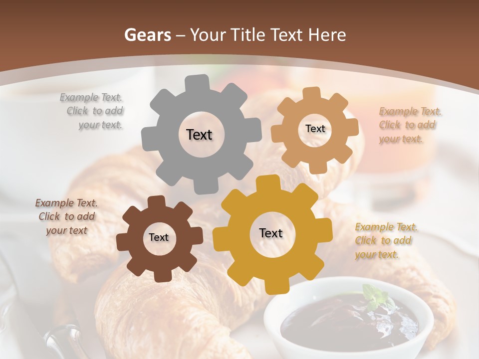 Vegetarian Delicious Fruits PowerPoint Template