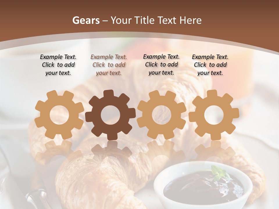 Vegetarian Delicious Fruits PowerPoint Template