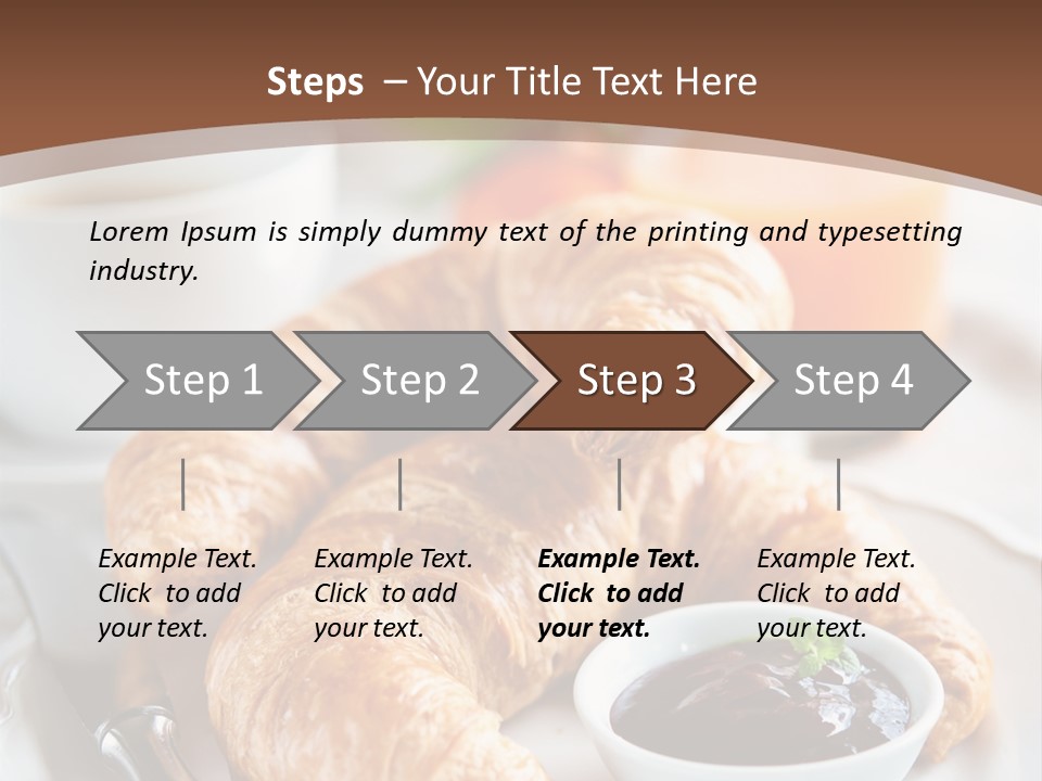 Vegetarian Delicious Fruits PowerPoint Template