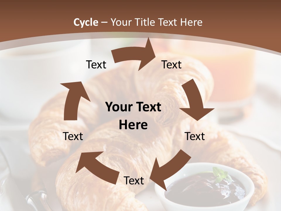 Vegetarian Delicious Fruits PowerPoint Template
