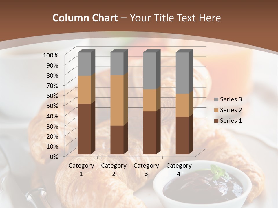 Vegetarian Delicious Fruits PowerPoint Template