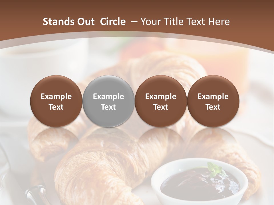 Vegetarian Delicious Fruits PowerPoint Template