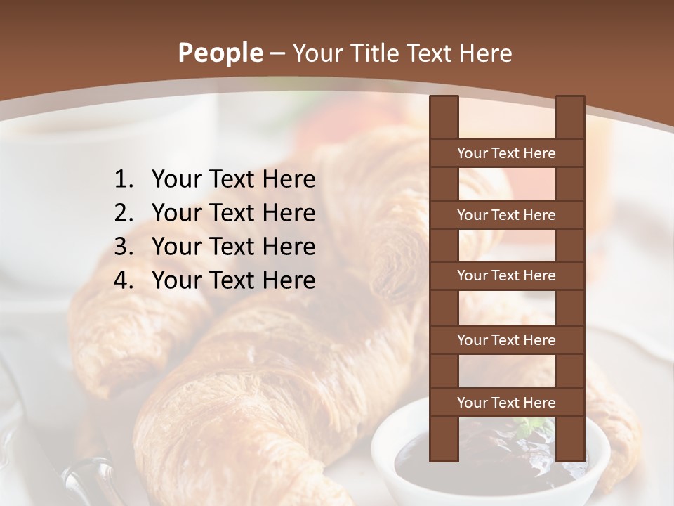 Vegetarian Delicious Fruits PowerPoint Template