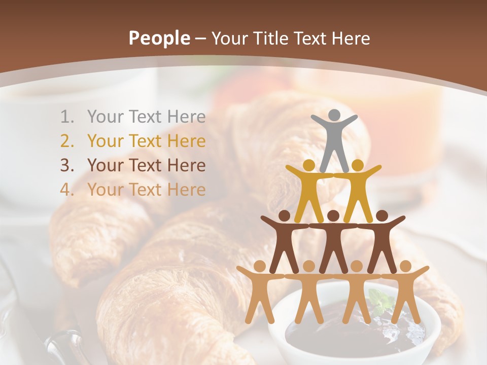 Vegetarian Delicious Fruits PowerPoint Template