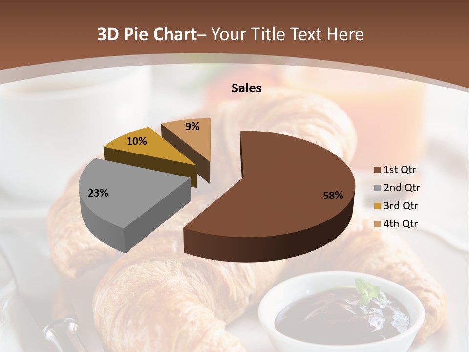 Vegetarian Delicious Fruits PowerPoint Template