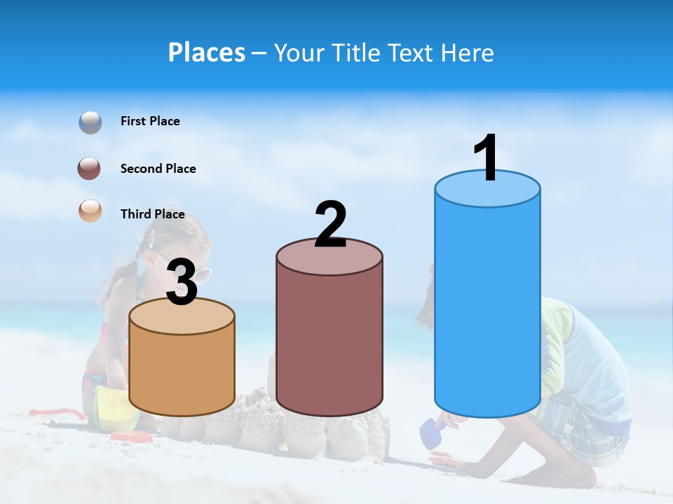 Summer Young Sister PowerPoint Template