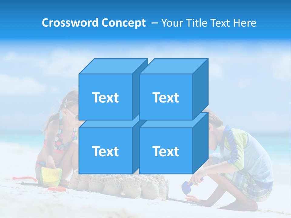 Summer Young Sister PowerPoint Template