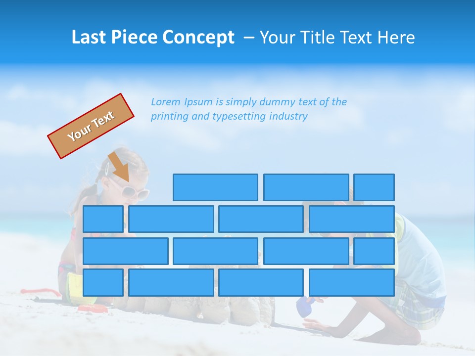 Summer Young Sister PowerPoint Template