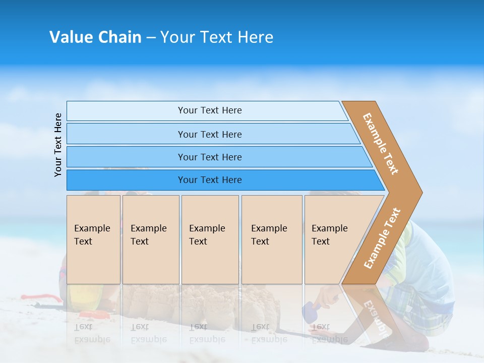 Summer Young Sister PowerPoint Template