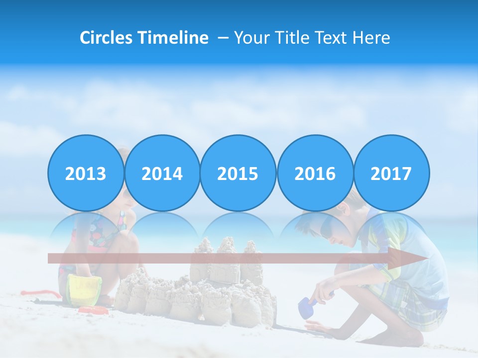 Summer Young Sister PowerPoint Template