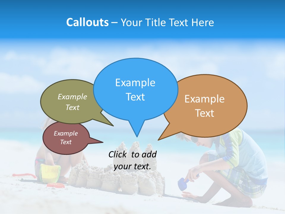 Summer Young Sister PowerPoint Template