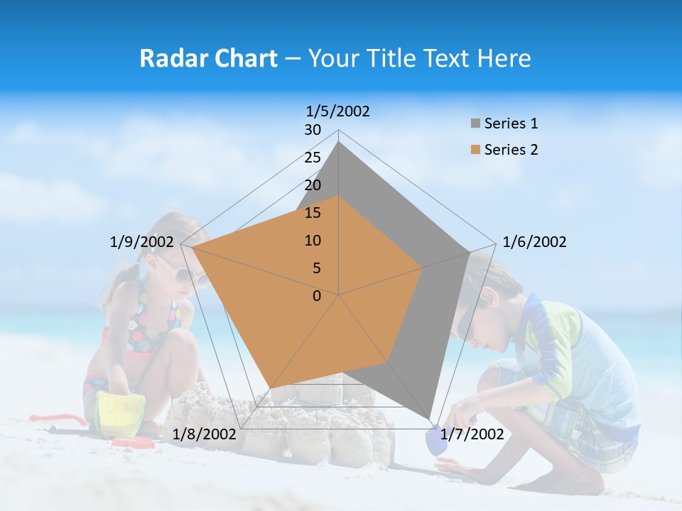 Summer Young Sister PowerPoint Template