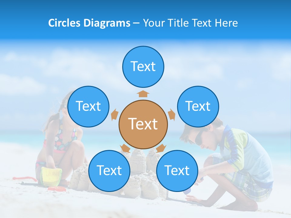 Summer Young Sister PowerPoint Template