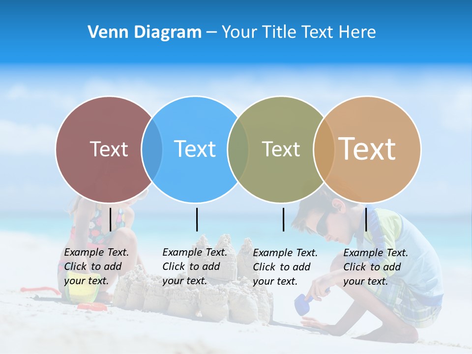 Summer Young Sister PowerPoint Template