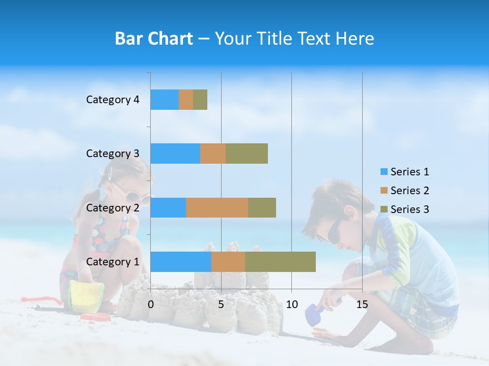 Summer Young Sister PowerPoint Template