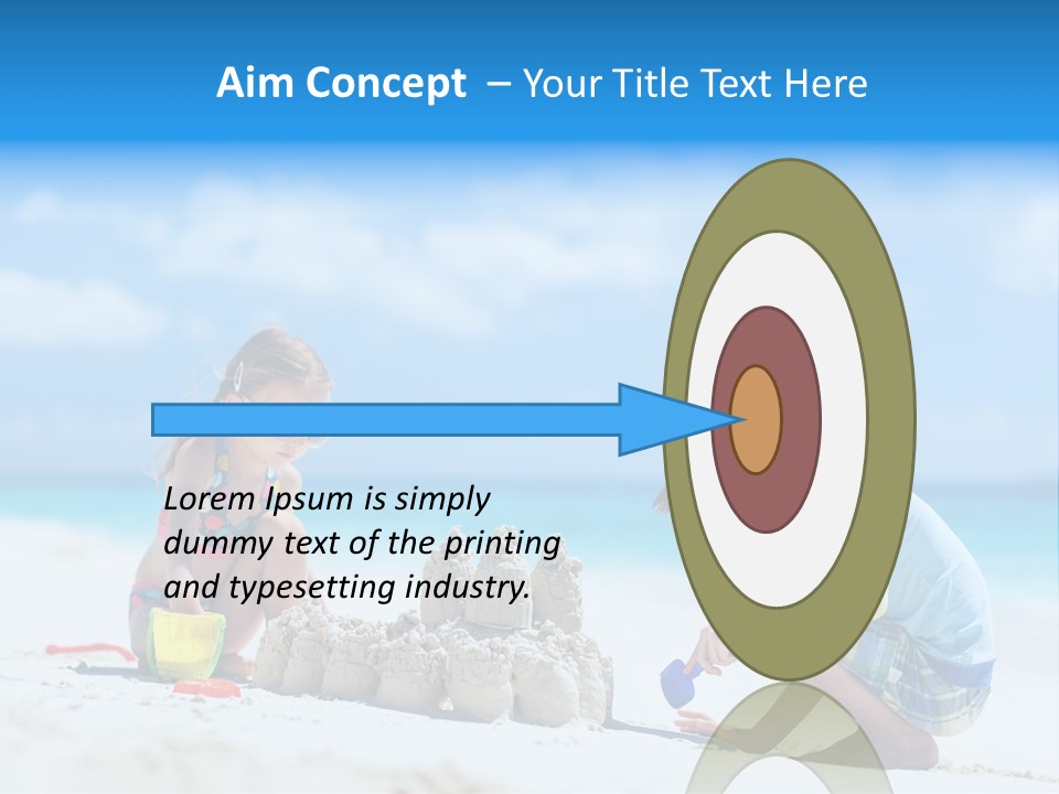 Summer Young Sister PowerPoint Template