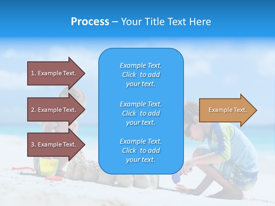 Summer Young Sister PowerPoint Template