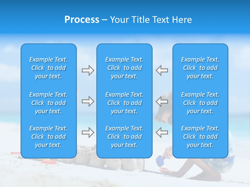 Summer Young Sister PowerPoint Template