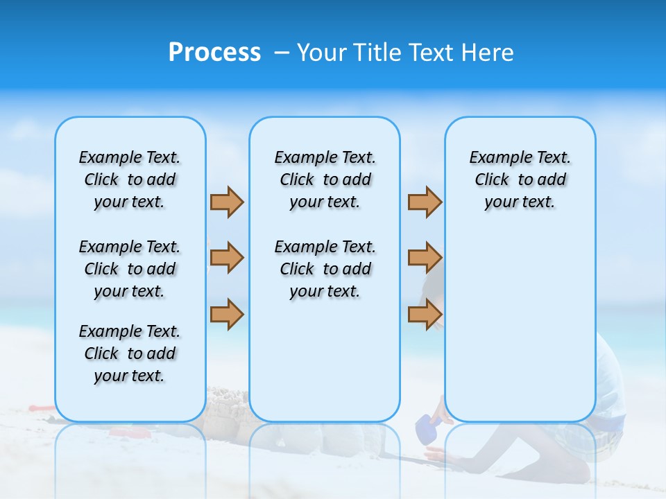 Summer Young Sister PowerPoint Template