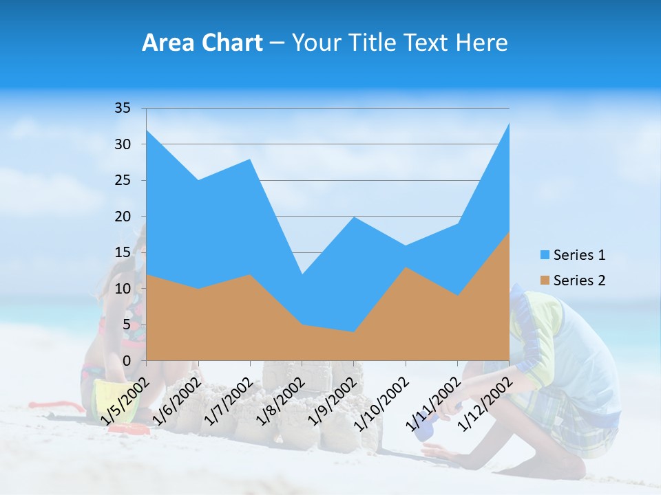 Summer Young Sister PowerPoint Template