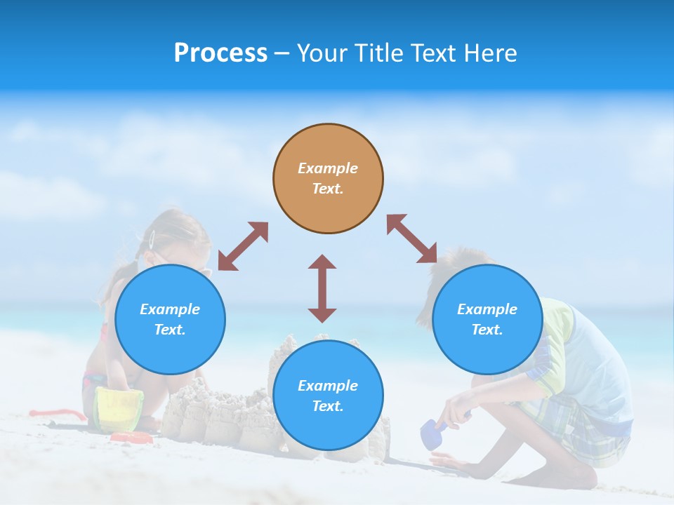 Summer Young Sister PowerPoint Template