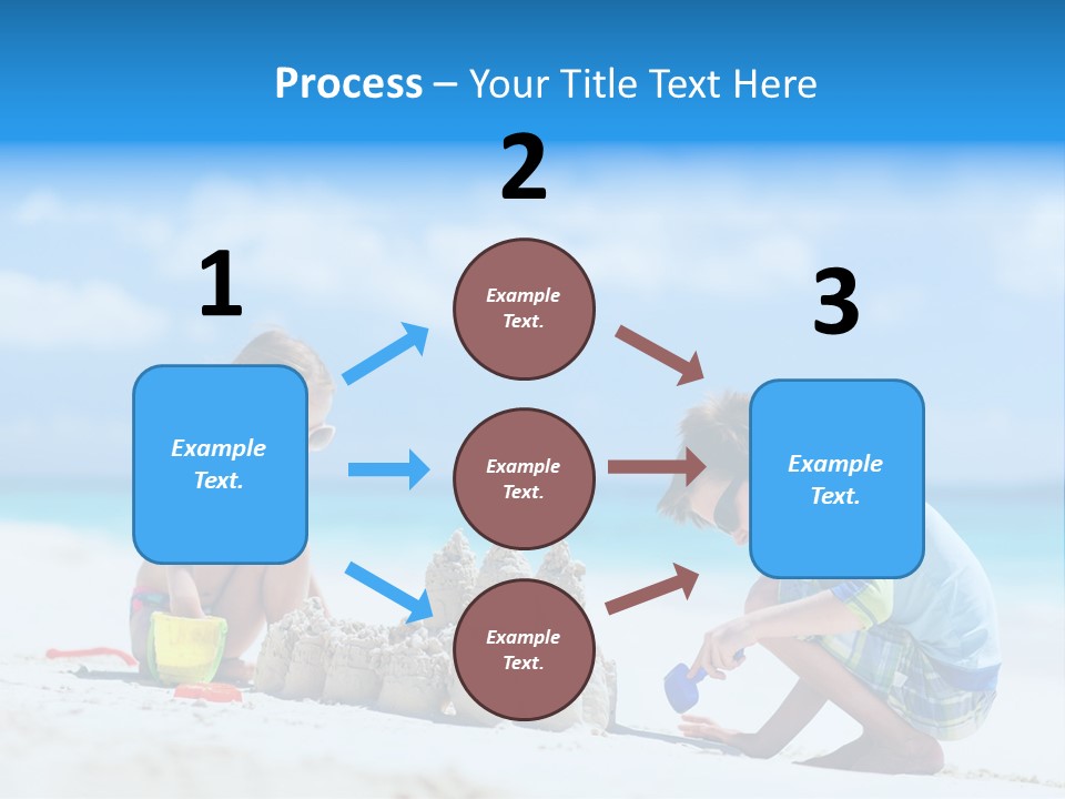 Summer Young Sister PowerPoint Template