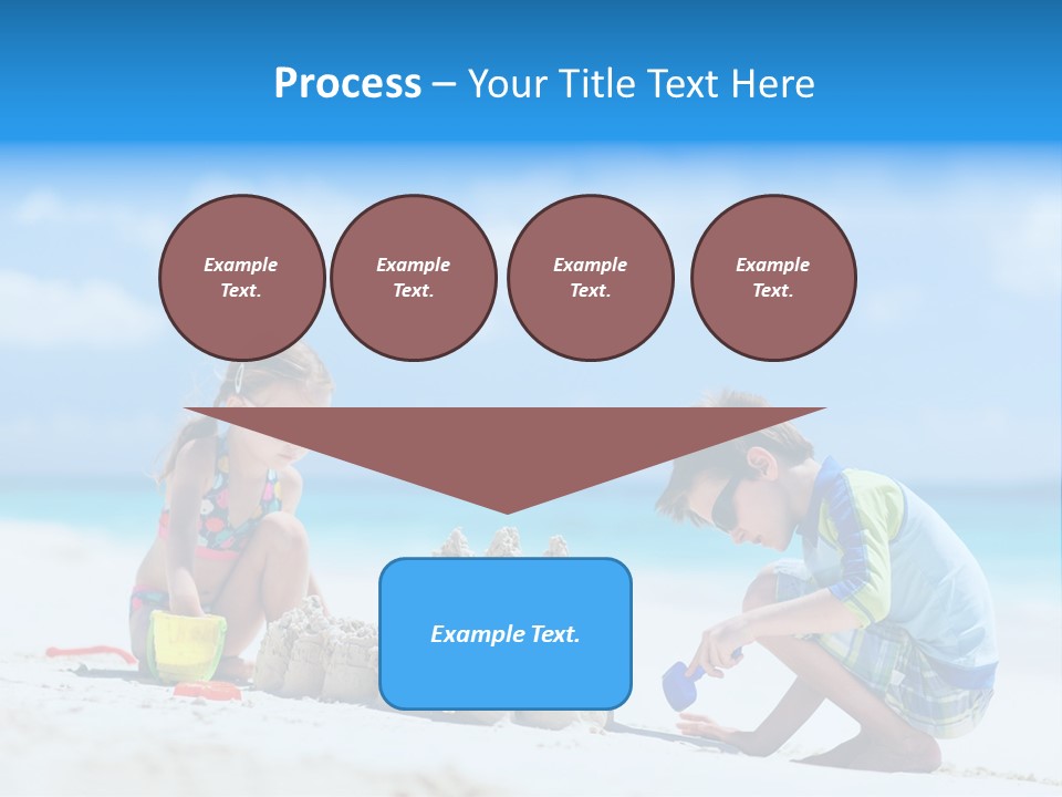 Summer Young Sister PowerPoint Template