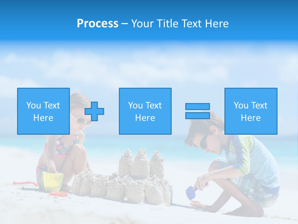 Summer Young Sister PowerPoint Template