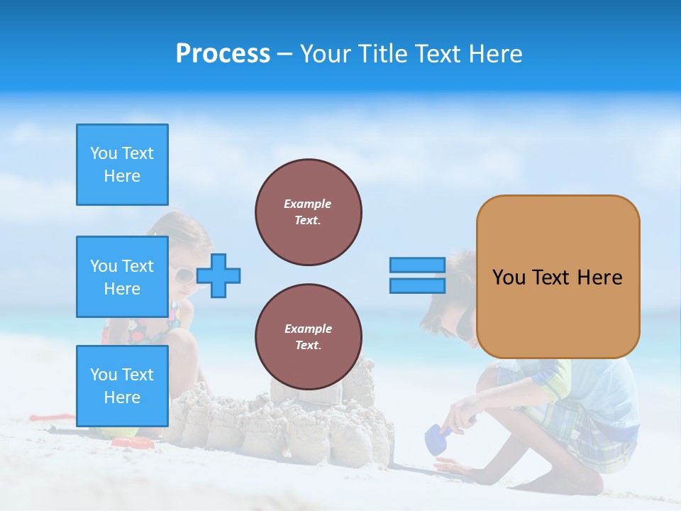 Summer Young Sister PowerPoint Template