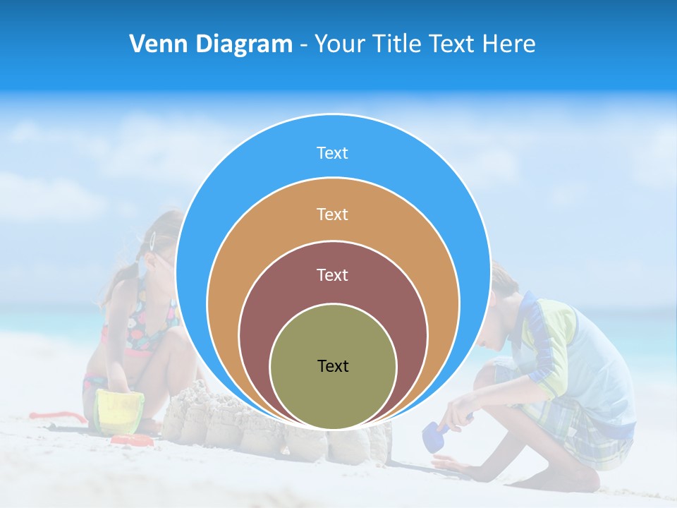 Summer Young Sister PowerPoint Template