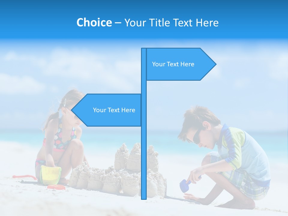 Summer Young Sister PowerPoint Template