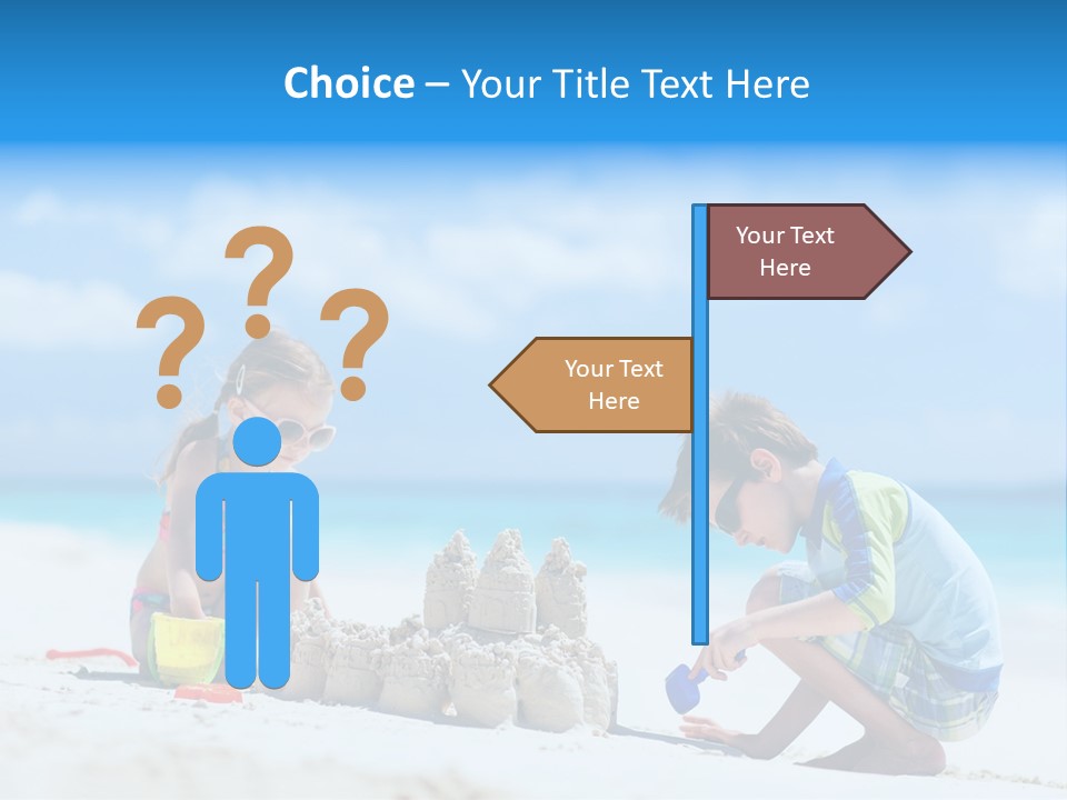 Summer Young Sister PowerPoint Template