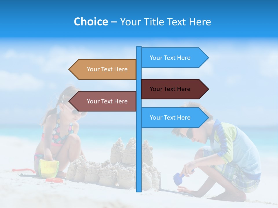 Summer Young Sister PowerPoint Template