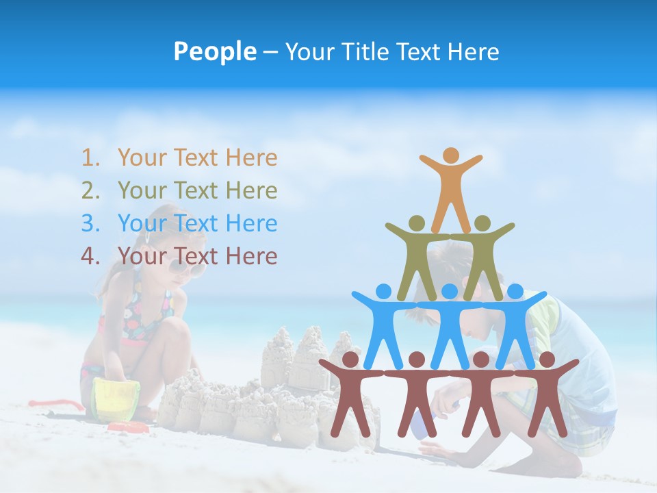 Summer Young Sister PowerPoint Template