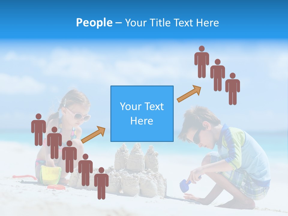 Summer Young Sister PowerPoint Template